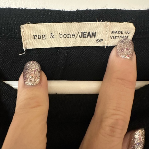 Rag & Bone Black Long sleeve Top - Picture 5 of 5